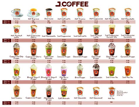 jco cubao|Menu at J.CO Donuts & Coffee .